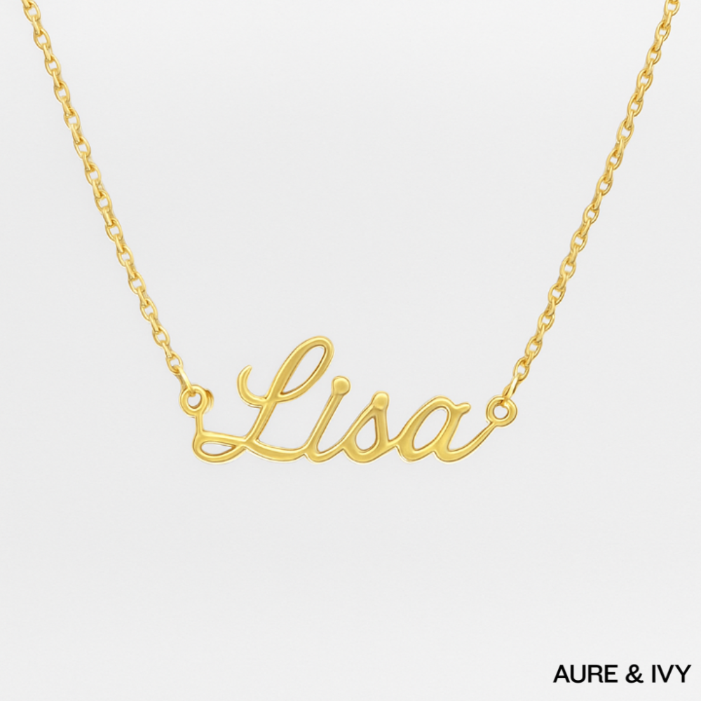 The Aurea Name Necklace