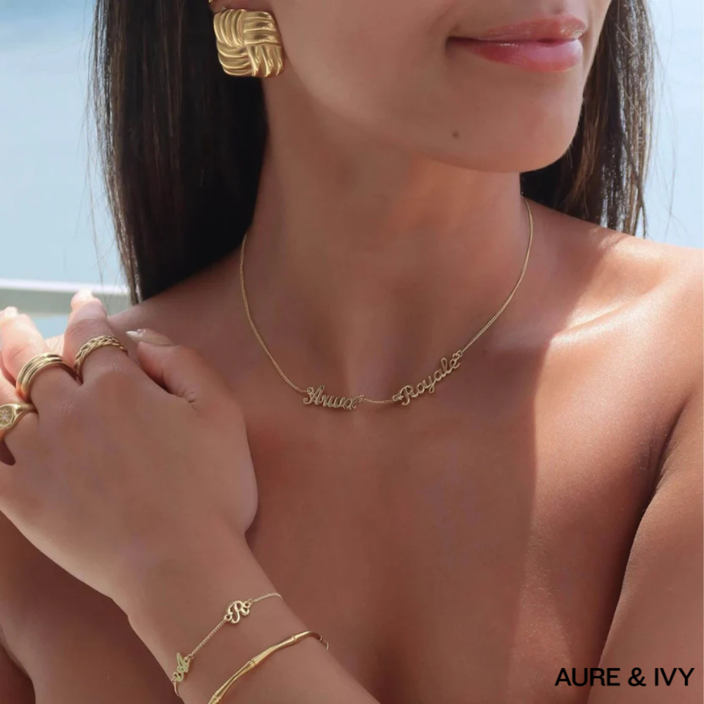 The Amara Multiple Name Necklace