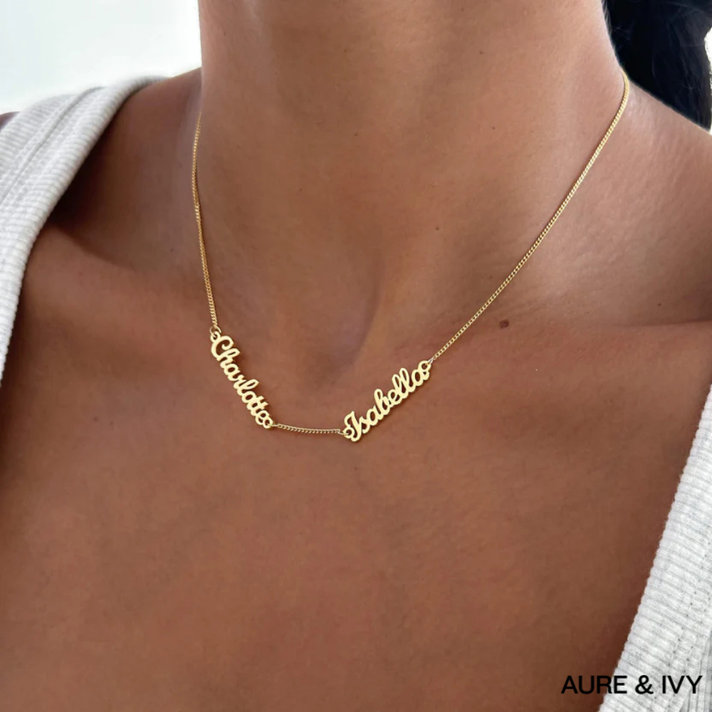The Amara Multiple Name Necklace