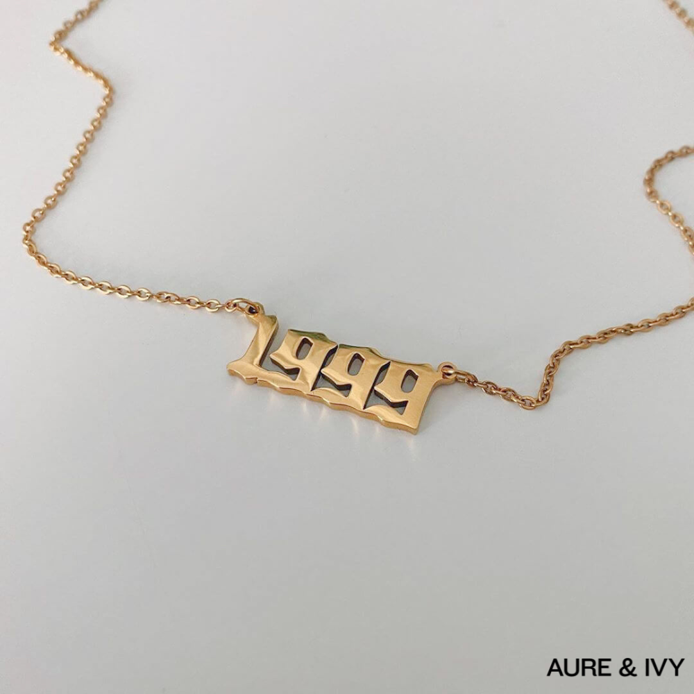 Birth-Year Necklace