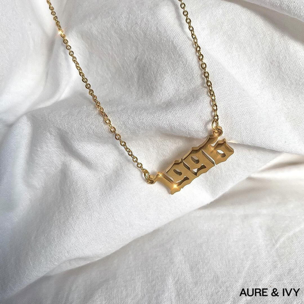 Birth-Year Necklace
