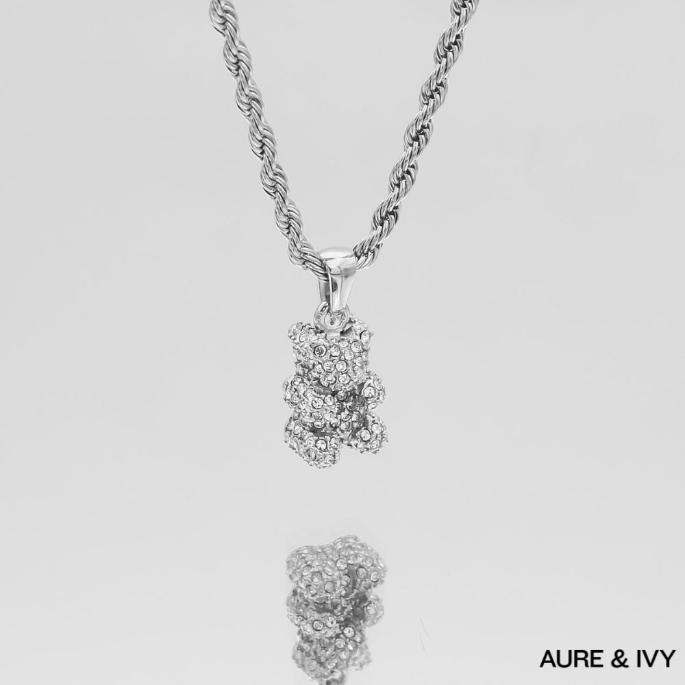 ICY Luna Bear Necklace