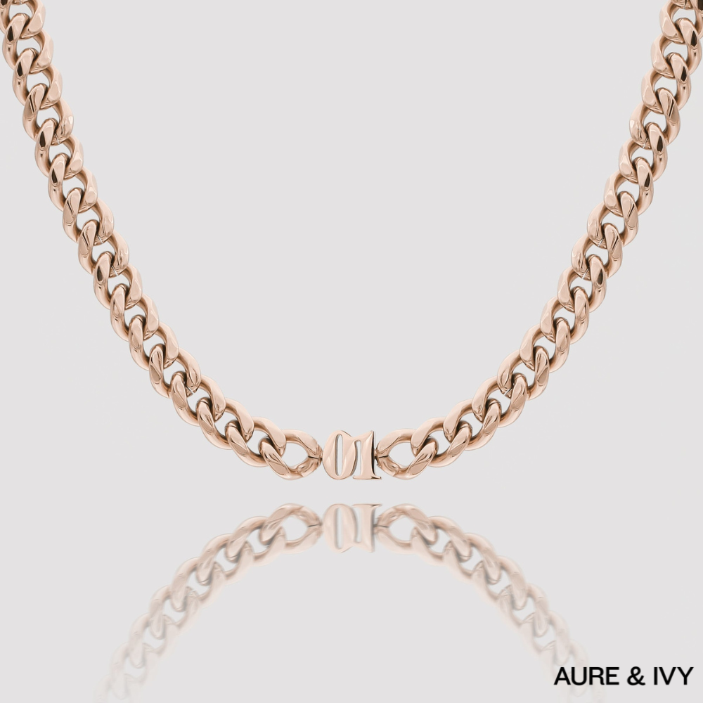Birth Year Choker Necklace