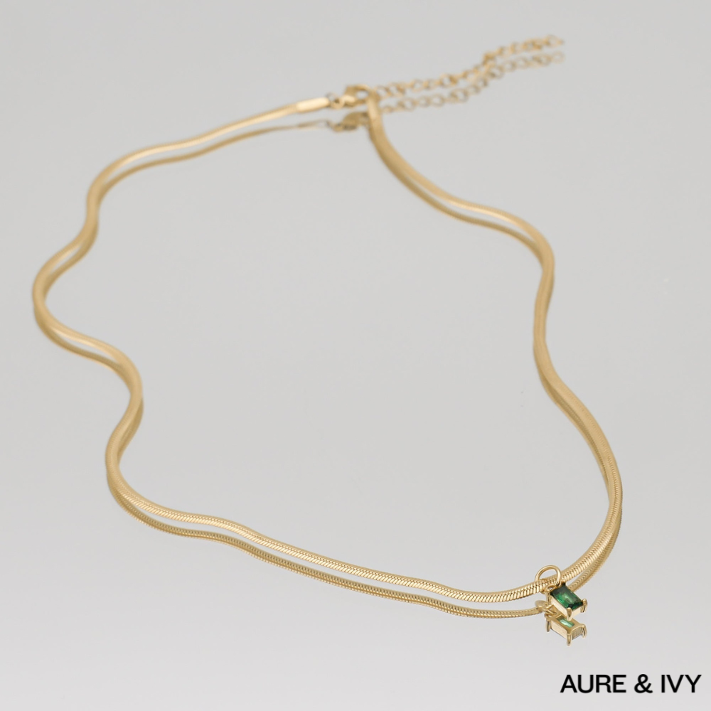 Imani Herringbone Necklace