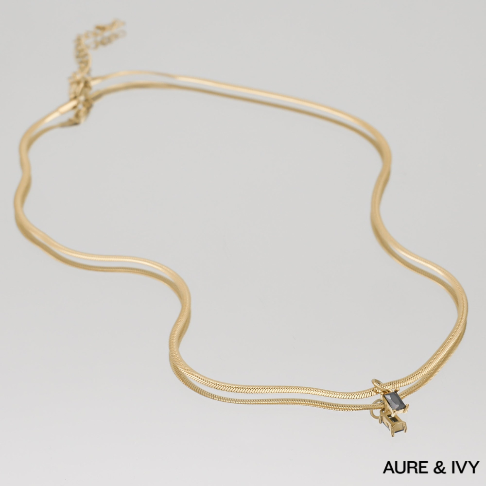 Imani Herringbone Necklace