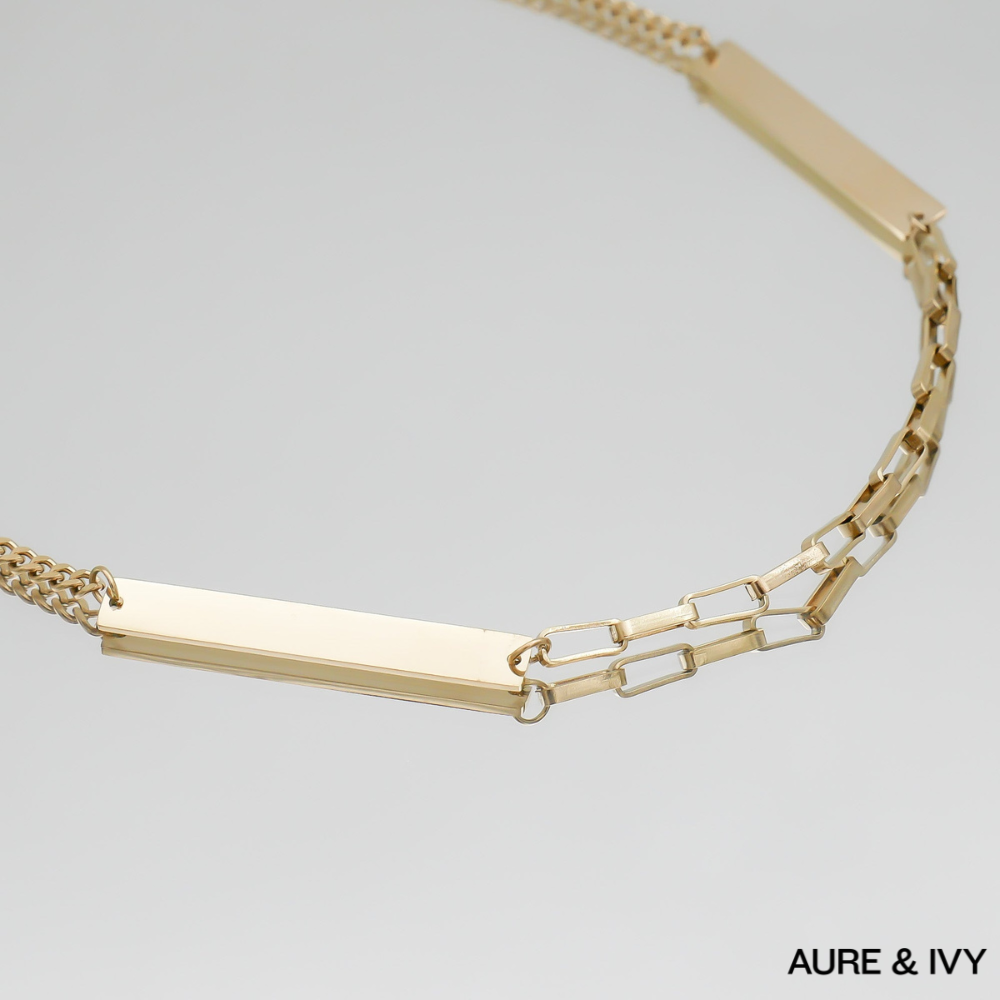 Gianna Bar Necklace