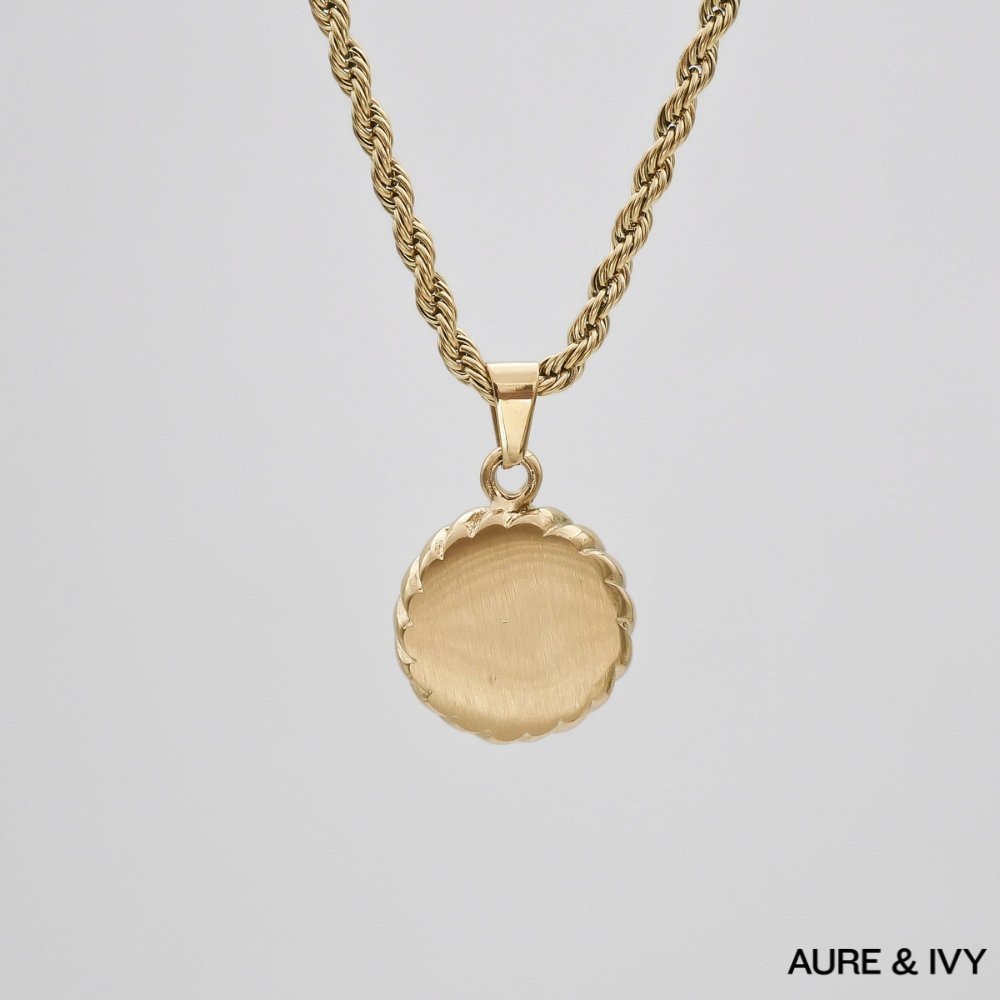 Esme Onyx Round Necklace