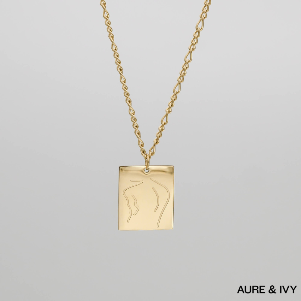 Fiora Figure Necklace