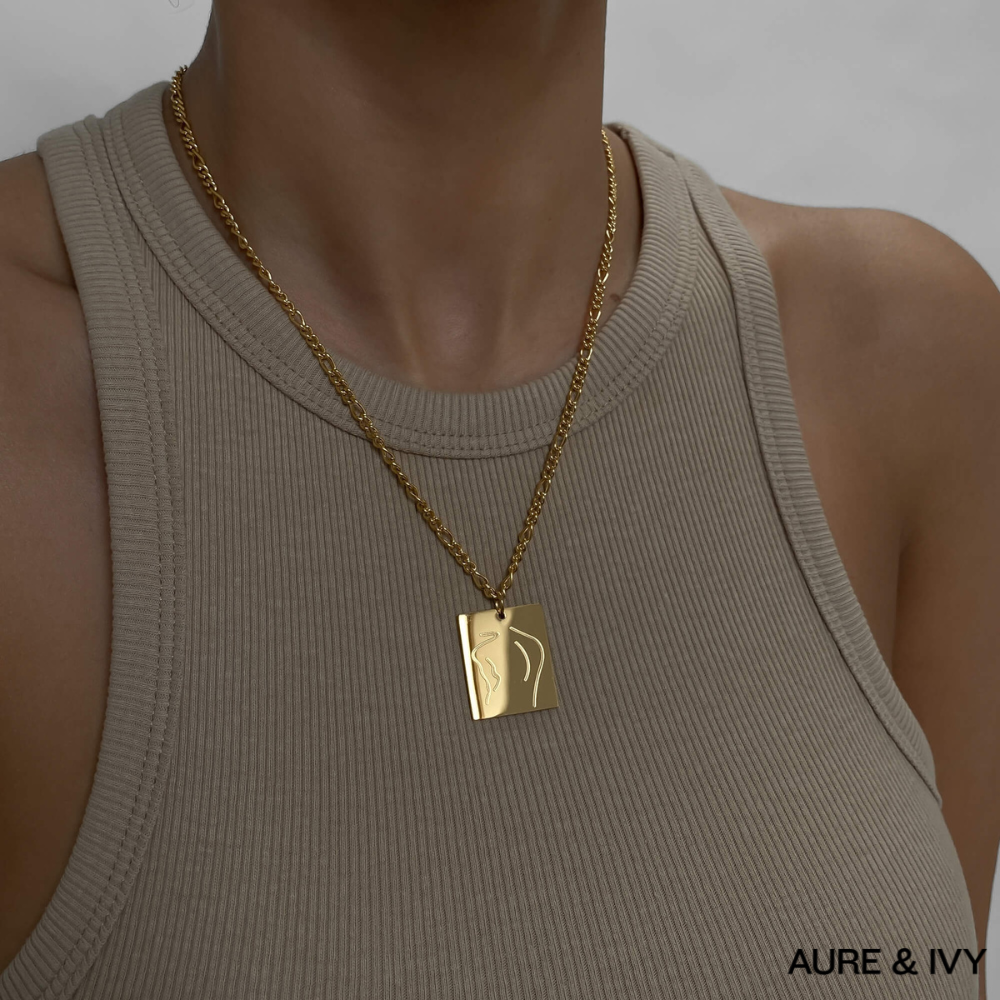 Fiora Figure Necklace