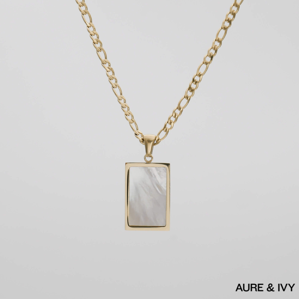 Saraya Opal Tablet Necklace