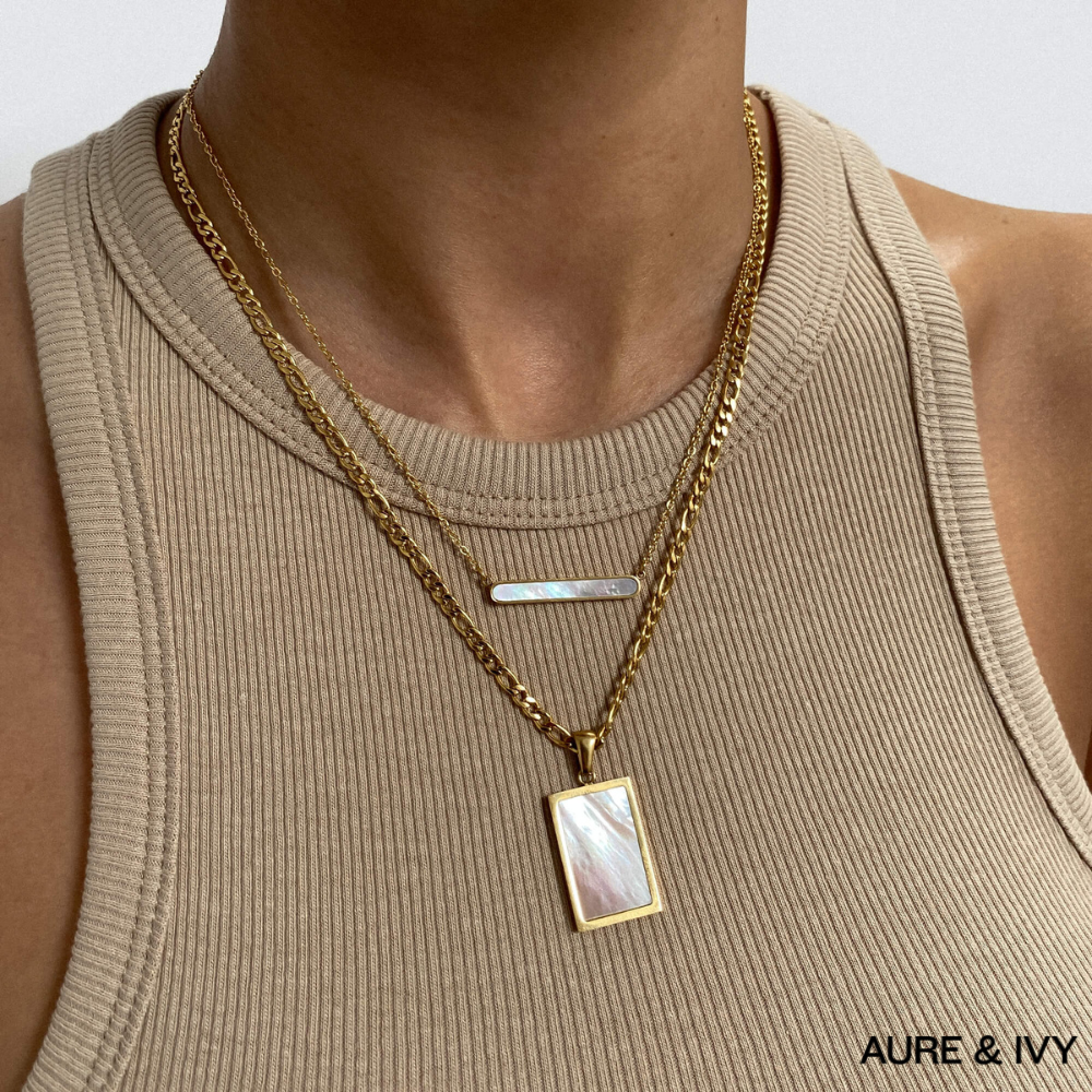 Amaya Opal Bar Necklace