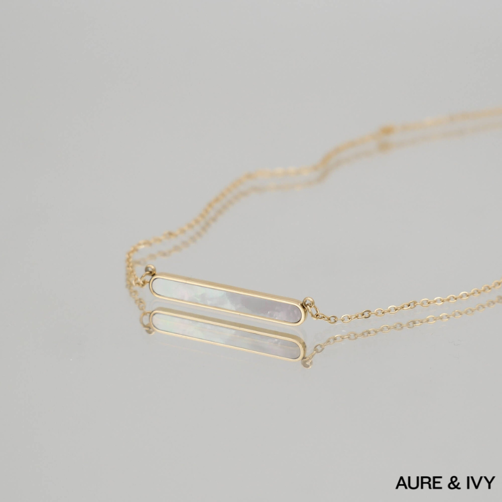 Amaya Opal Bar Necklace