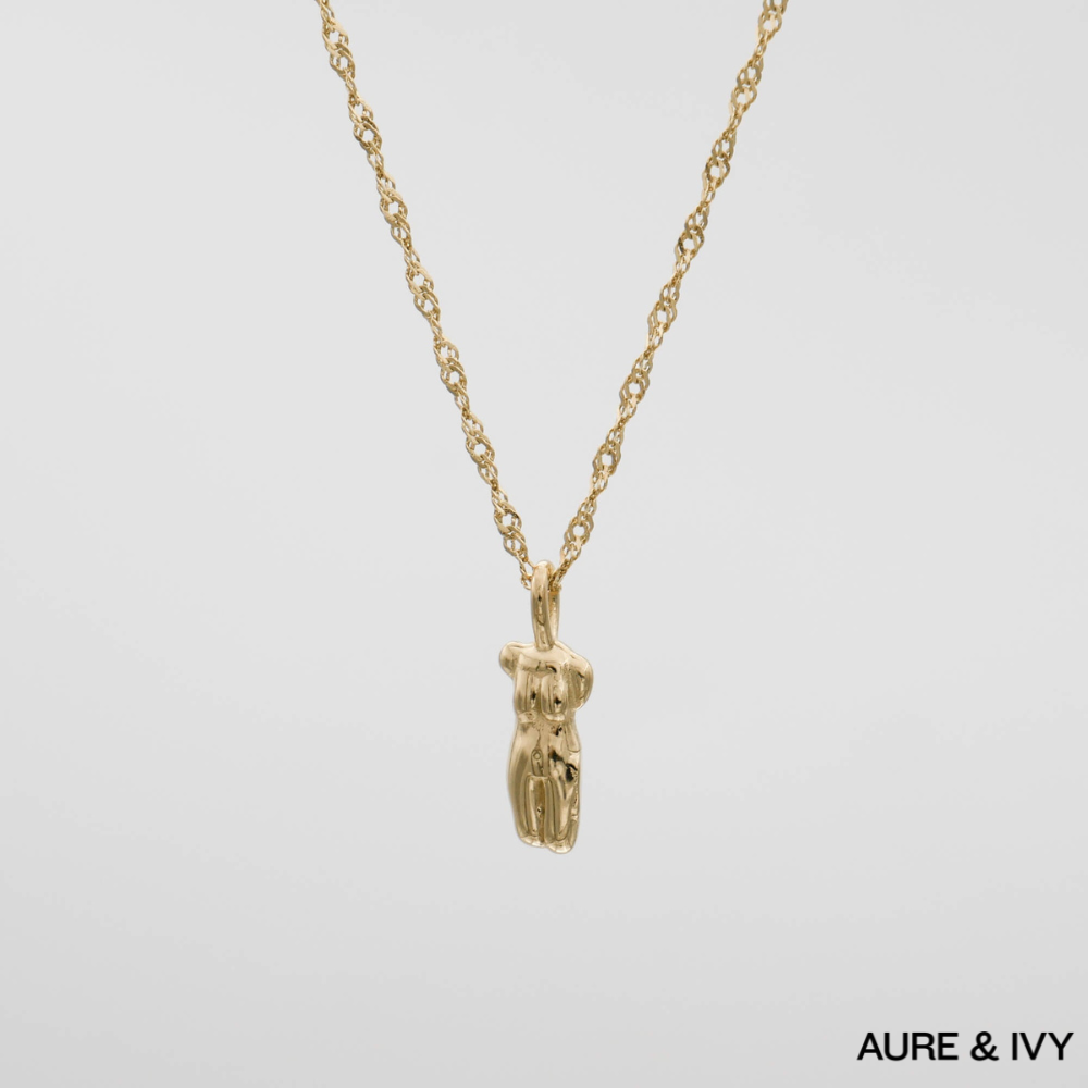 Kaya Figure Pendant Necklace
