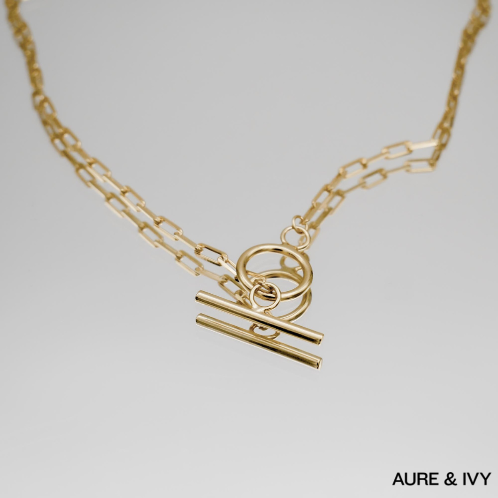 Lily T-bar Necklace