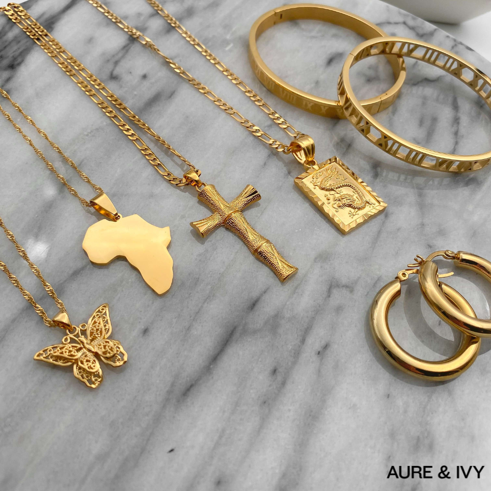 Butterfly Necklace | Gold