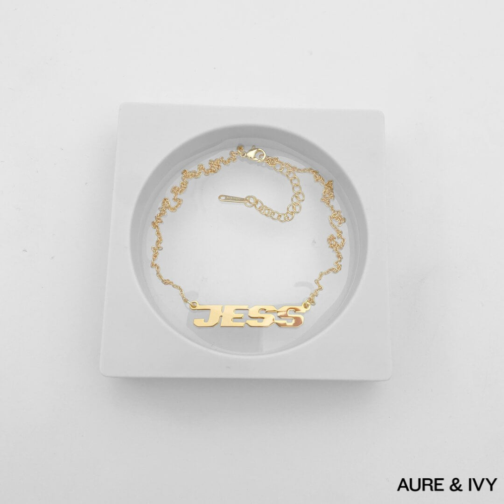 Action Custom Name Necklace