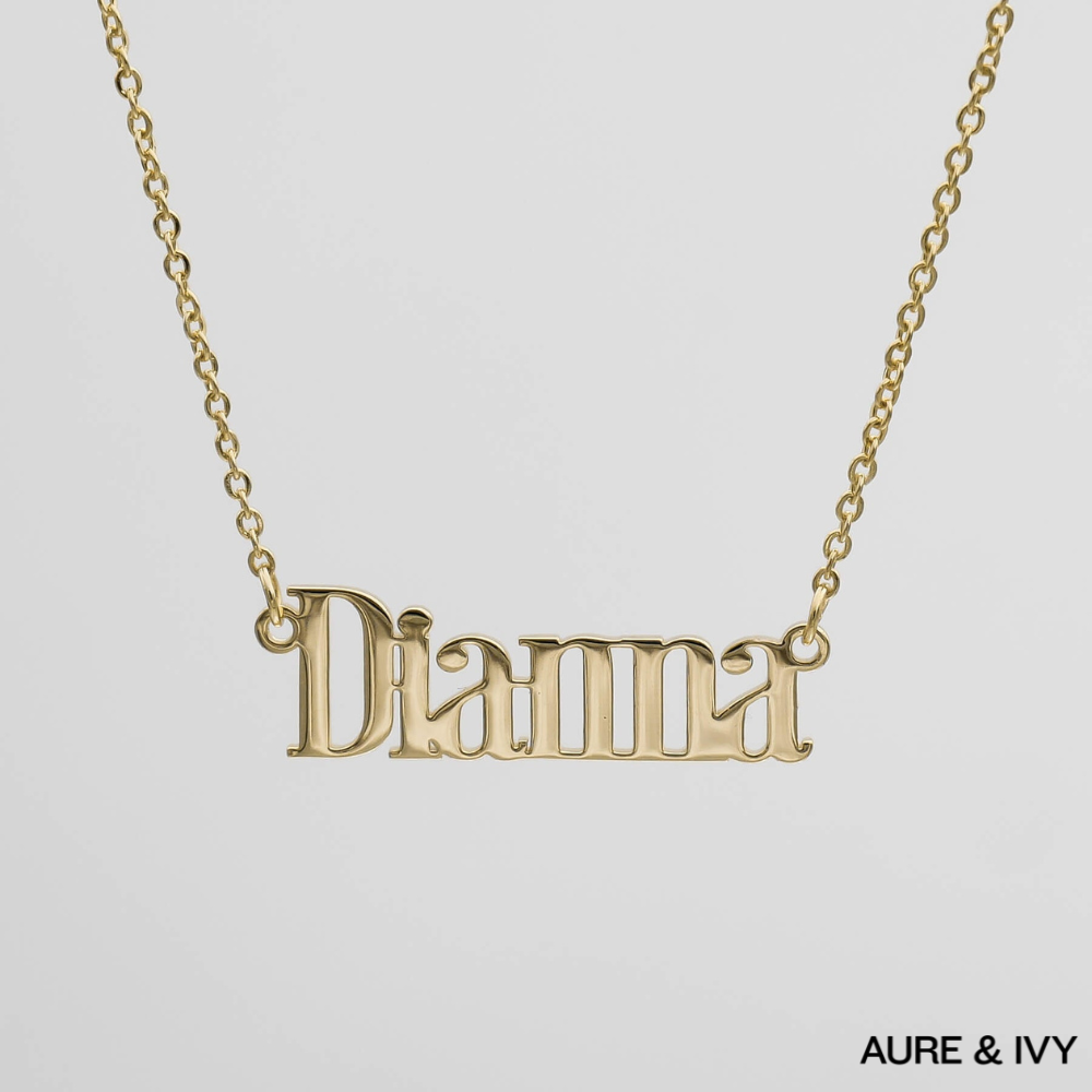 Manhattan Custom Name Necklace