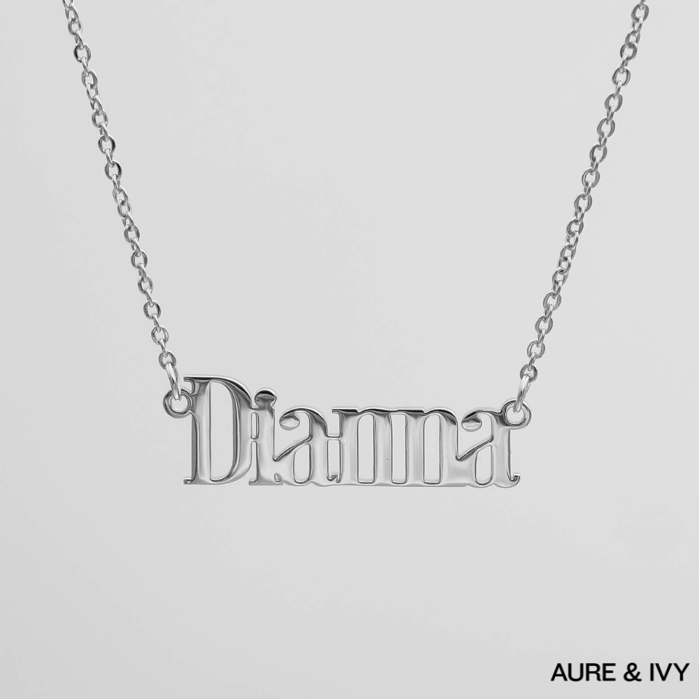 Manhattan Custom Name Necklace
