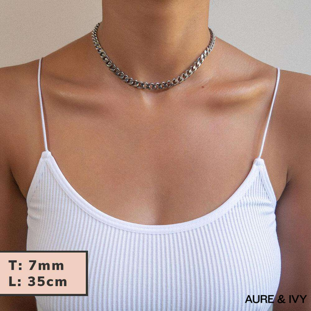 Classic Cuban Chain Silver