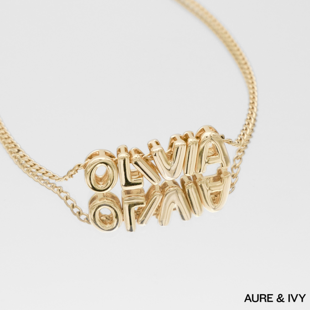 Personalised Bubble Charm Necklace