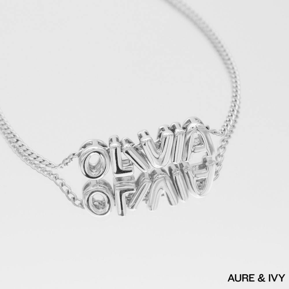 Personalised Bubble Charm Necklace