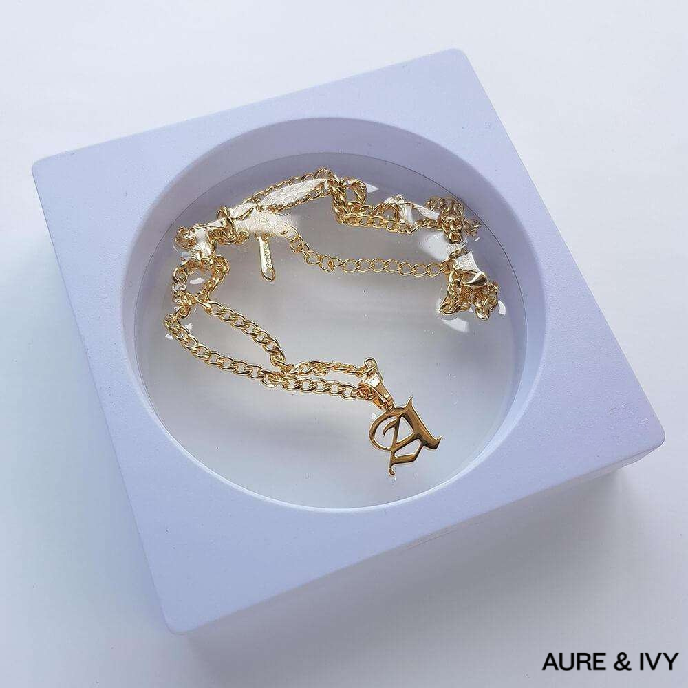 Cubana Initial Necklace