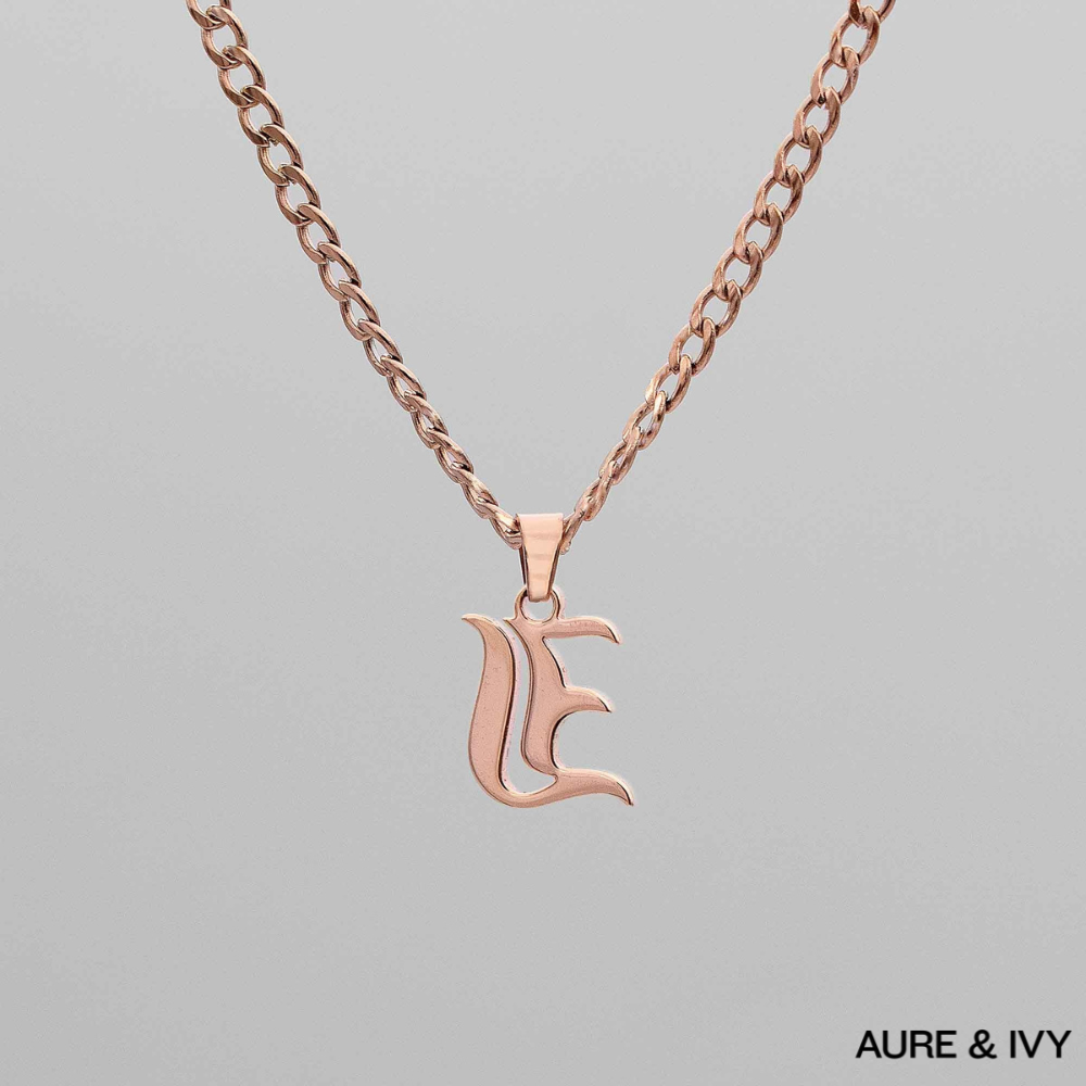 Cubana Initial Necklace
