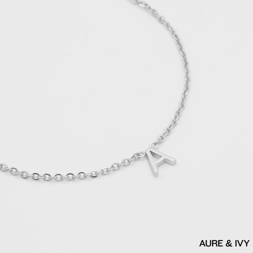 Maia Mini Initial Necklace