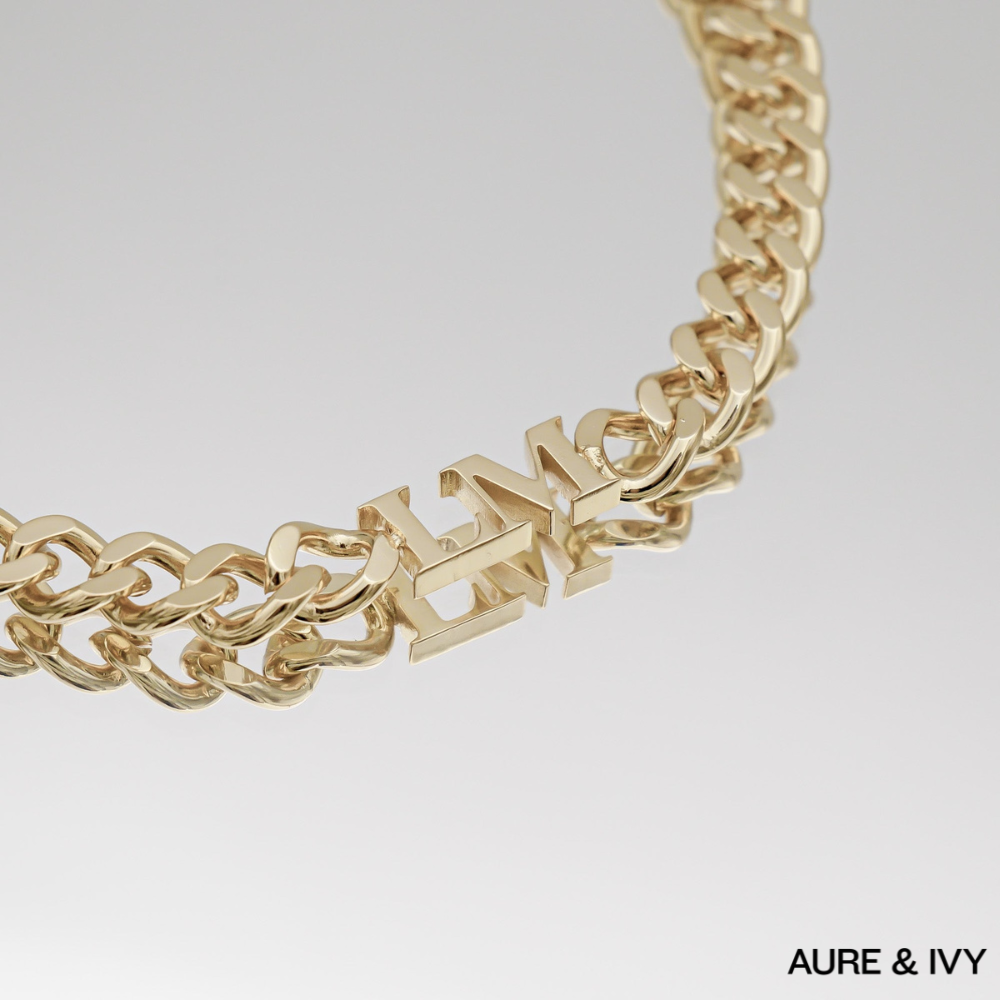 Initial Choker Necklace