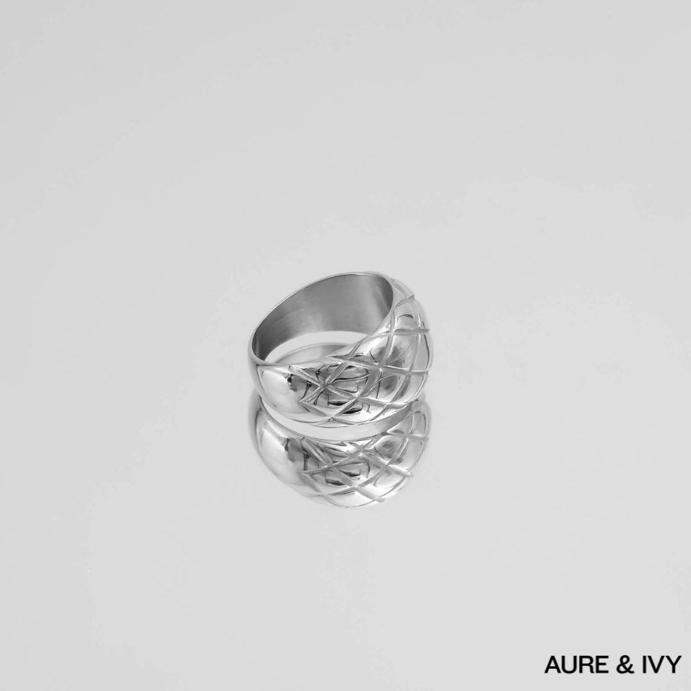 Kara Dome Ring | Silver