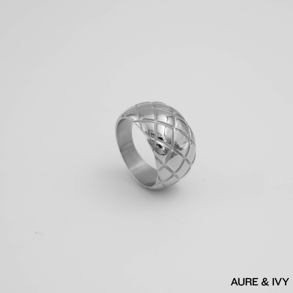 Kara Dome Ring | Silver