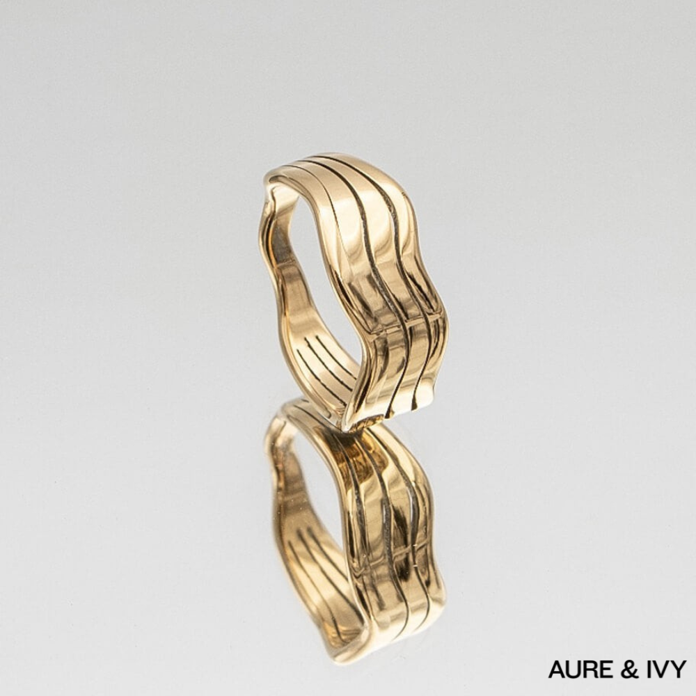 Esme Triple Wave Ring