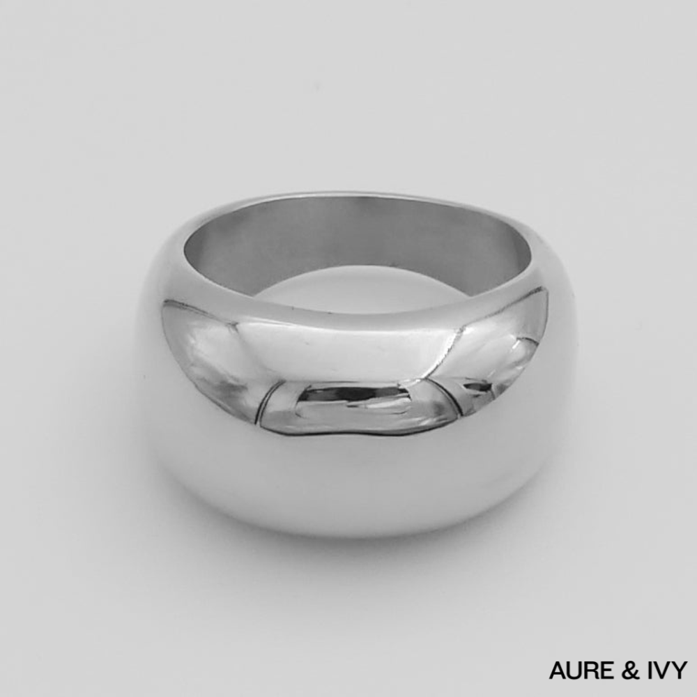 Celesta Dome Ring | Silver