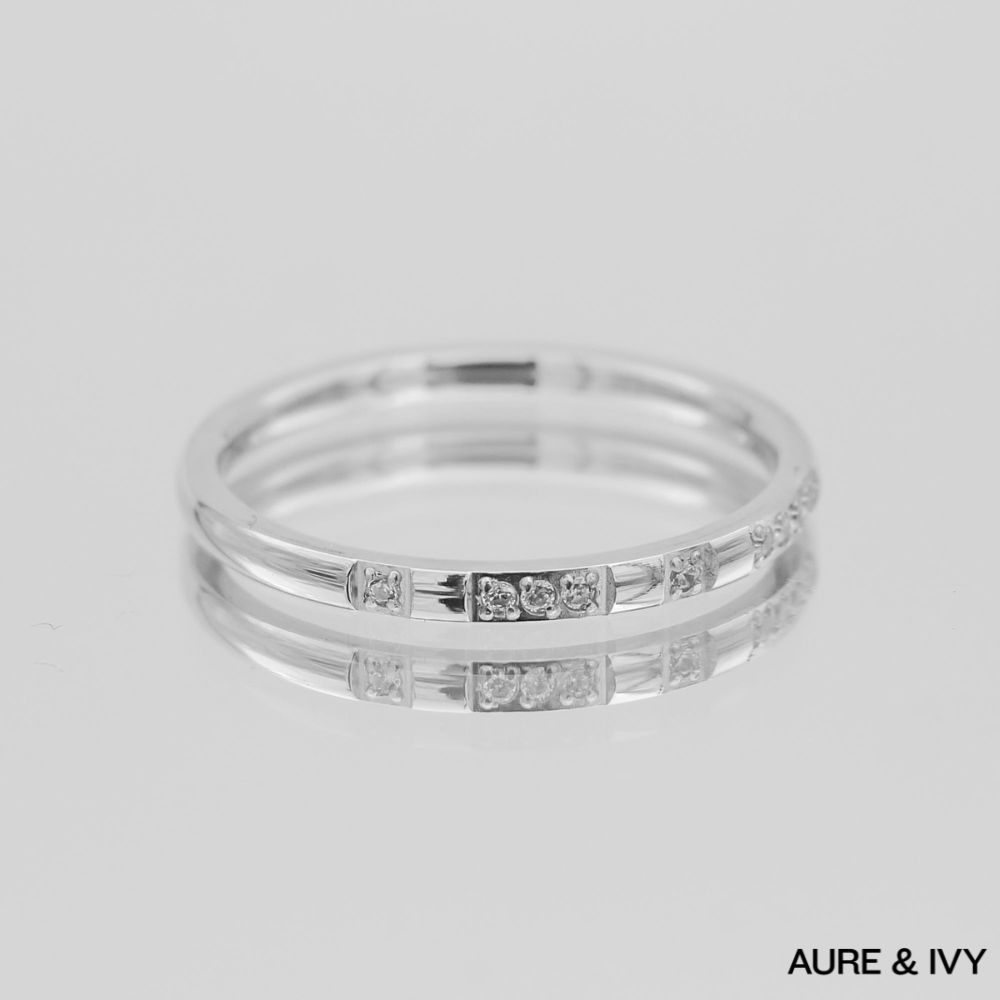 Serene CZ Ring