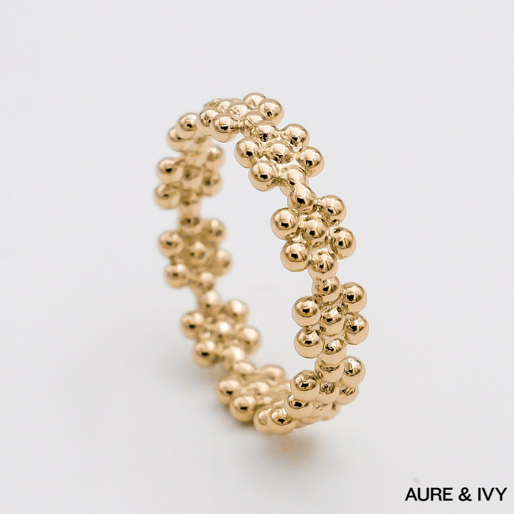 Sunray Petal Ring | Gold