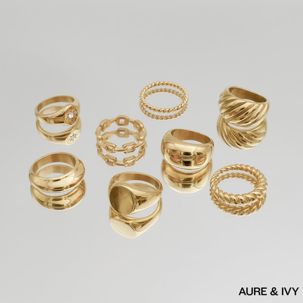 Vina Twist Ring