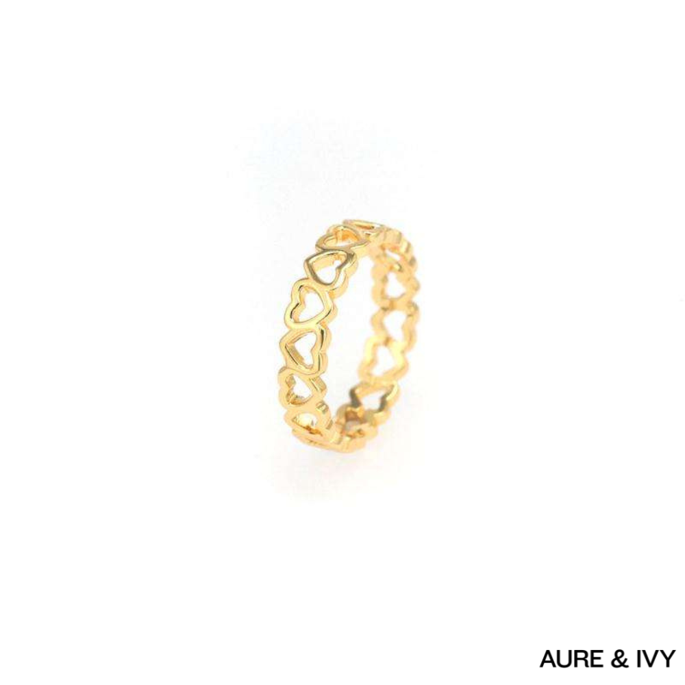 Elle Heart Ring