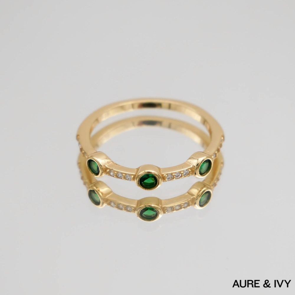 Emerald Gleam Ring
