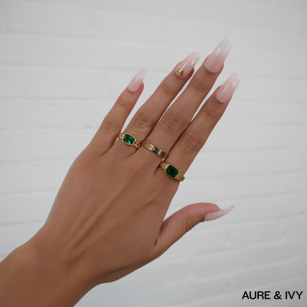 Daria Graceful Rope Ring