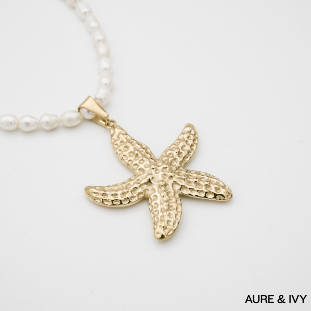 Calypso Starfish Pearl Necklace