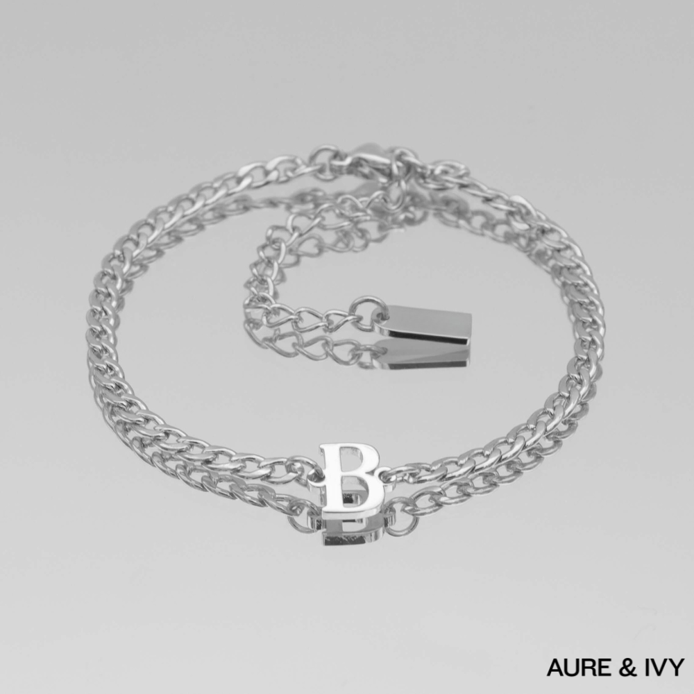 Dubai Initial Bracelet