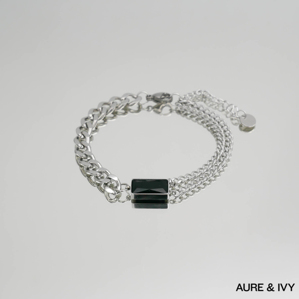 Callie Cuban Contrast Bracelet