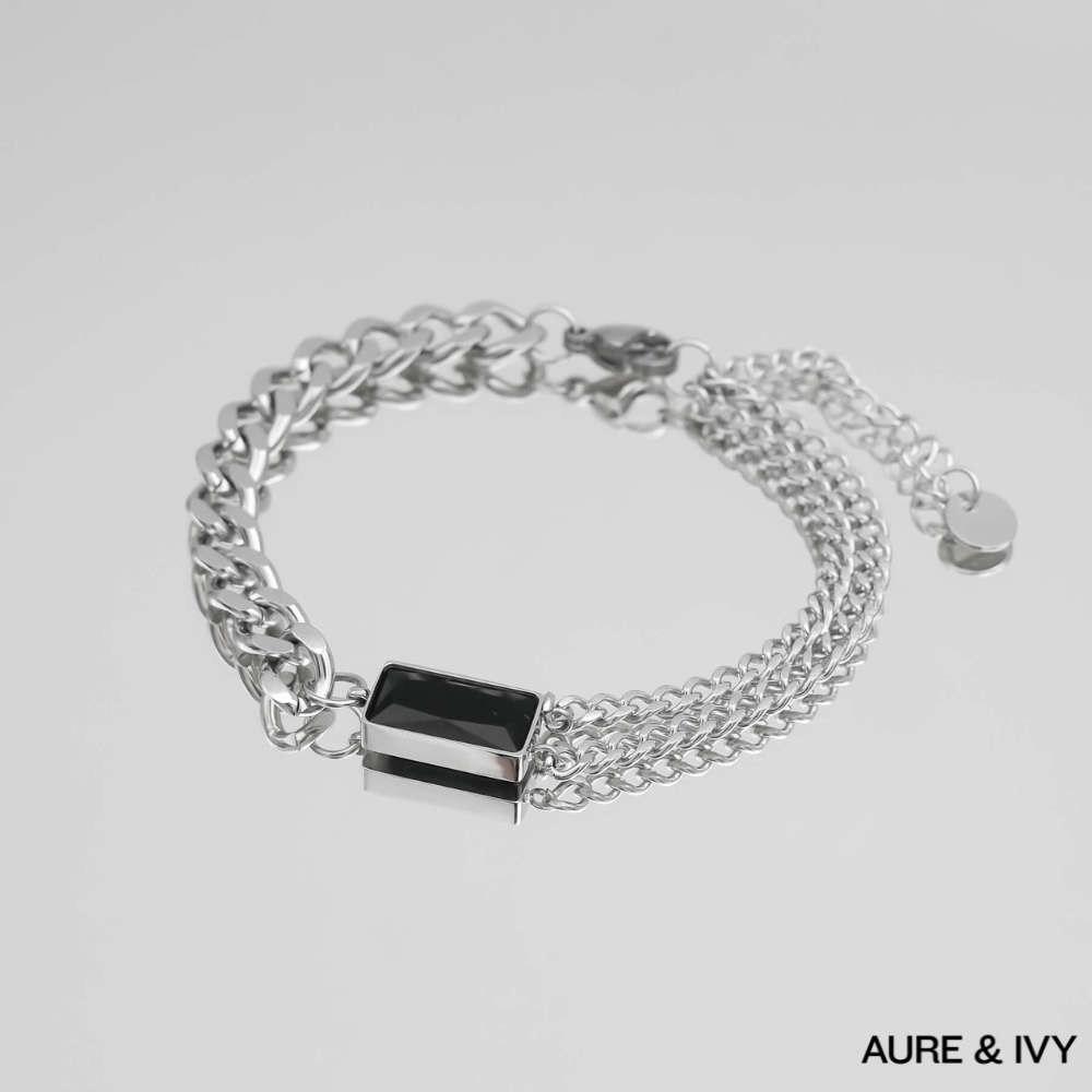Callie Cuban Contrast Bracelet