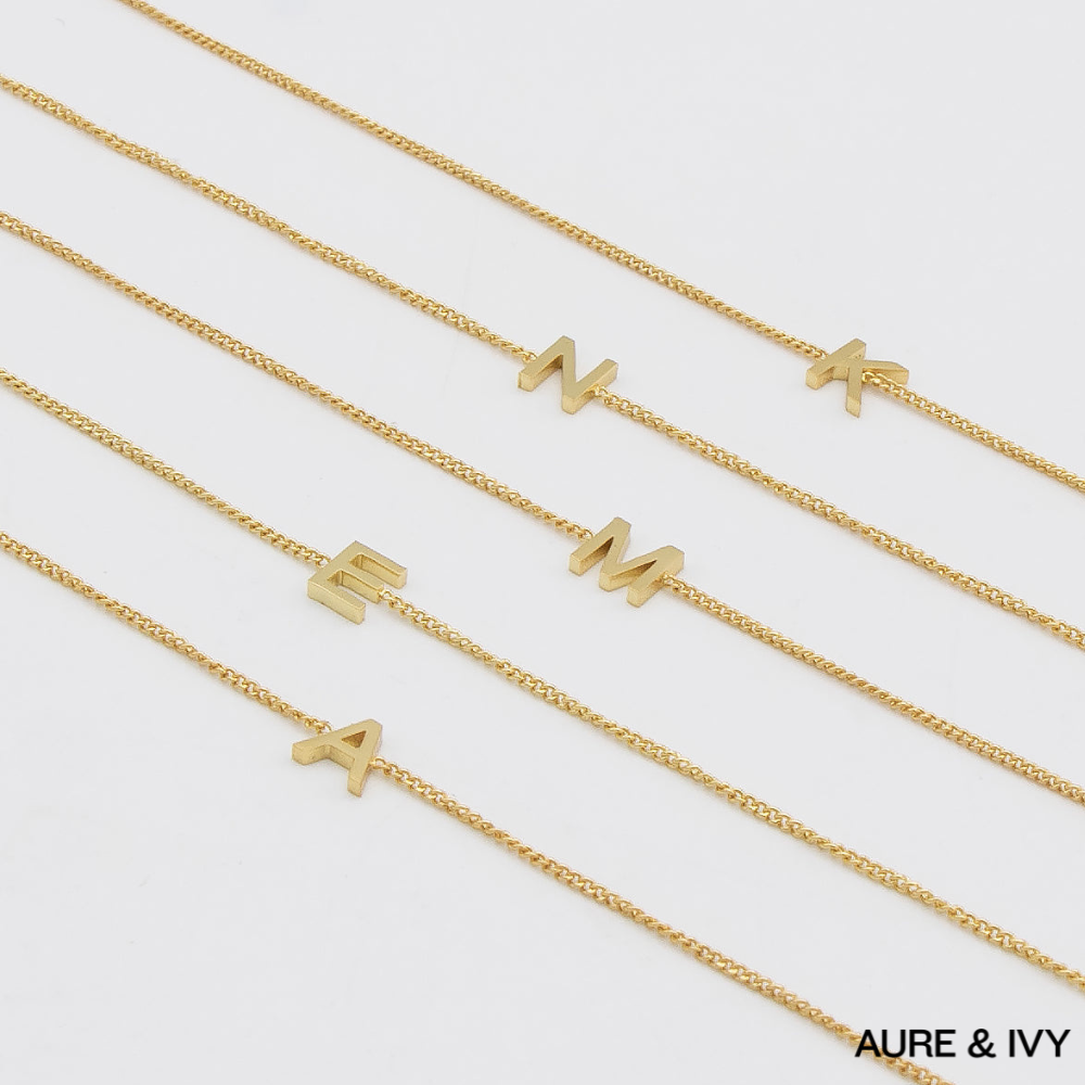 Maia Initial Bracelet