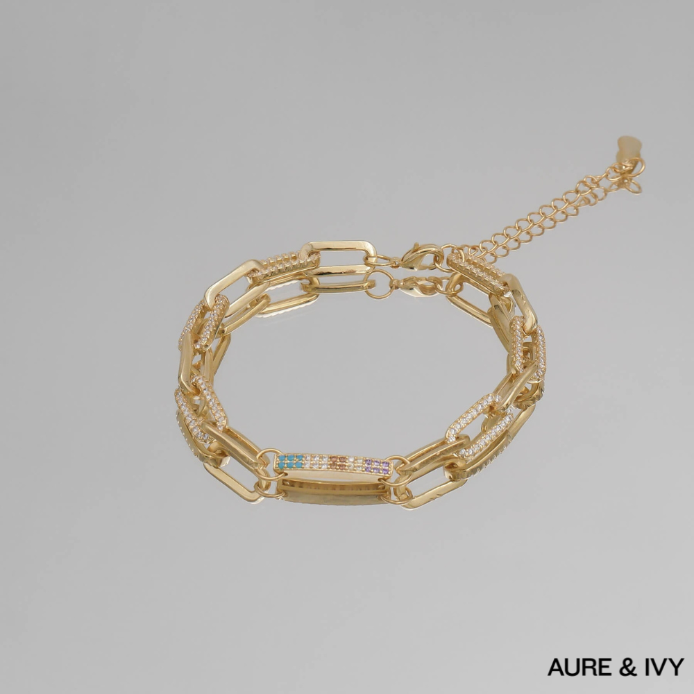 Joelle Paperclip Bracelet