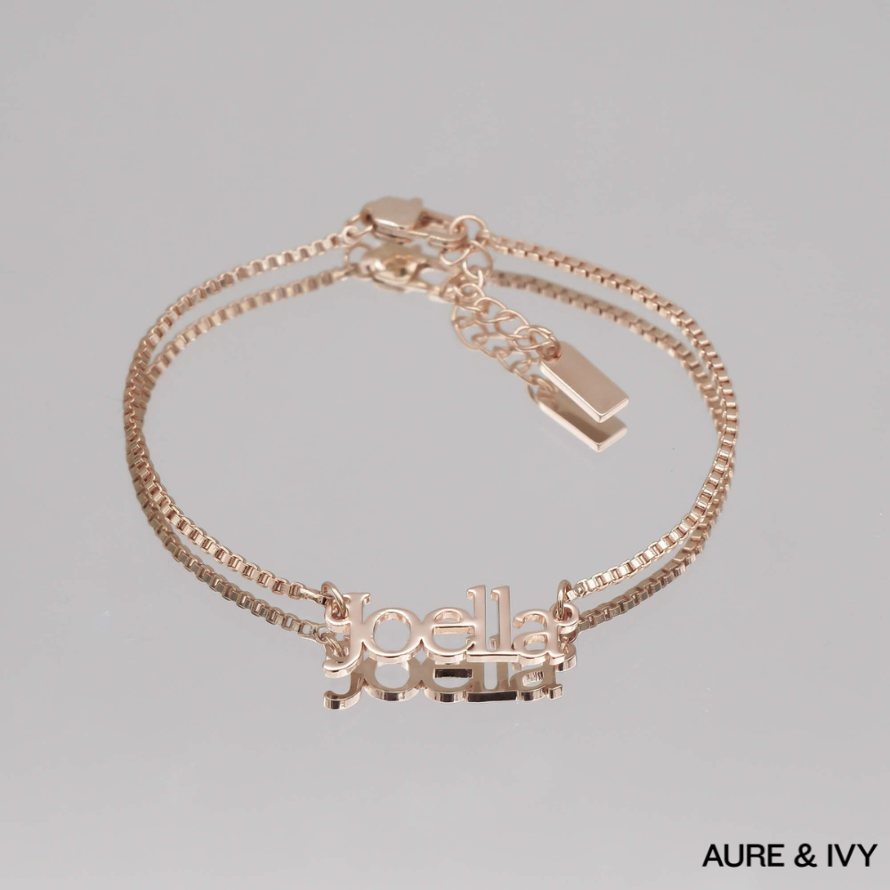 Monaco Custom Name Bracelet