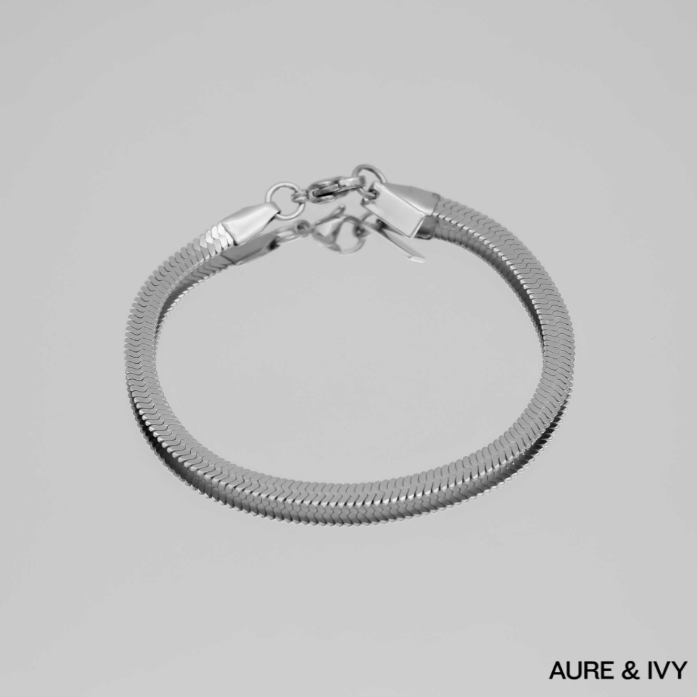 Herringbone Chain Bracelet