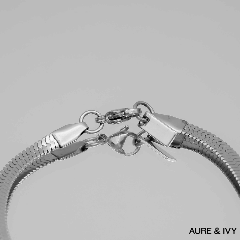 Herringbone Chain Bracelet