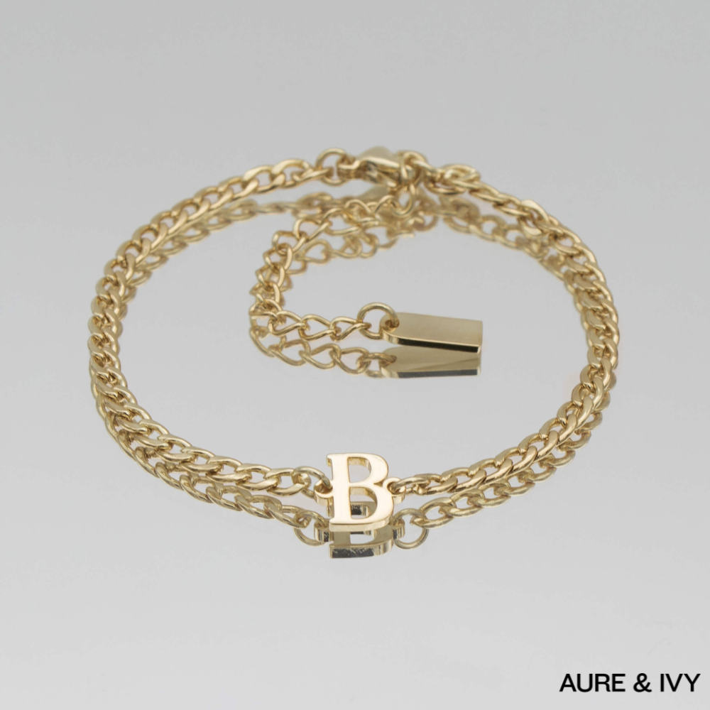 Dubai Initial Bracelet