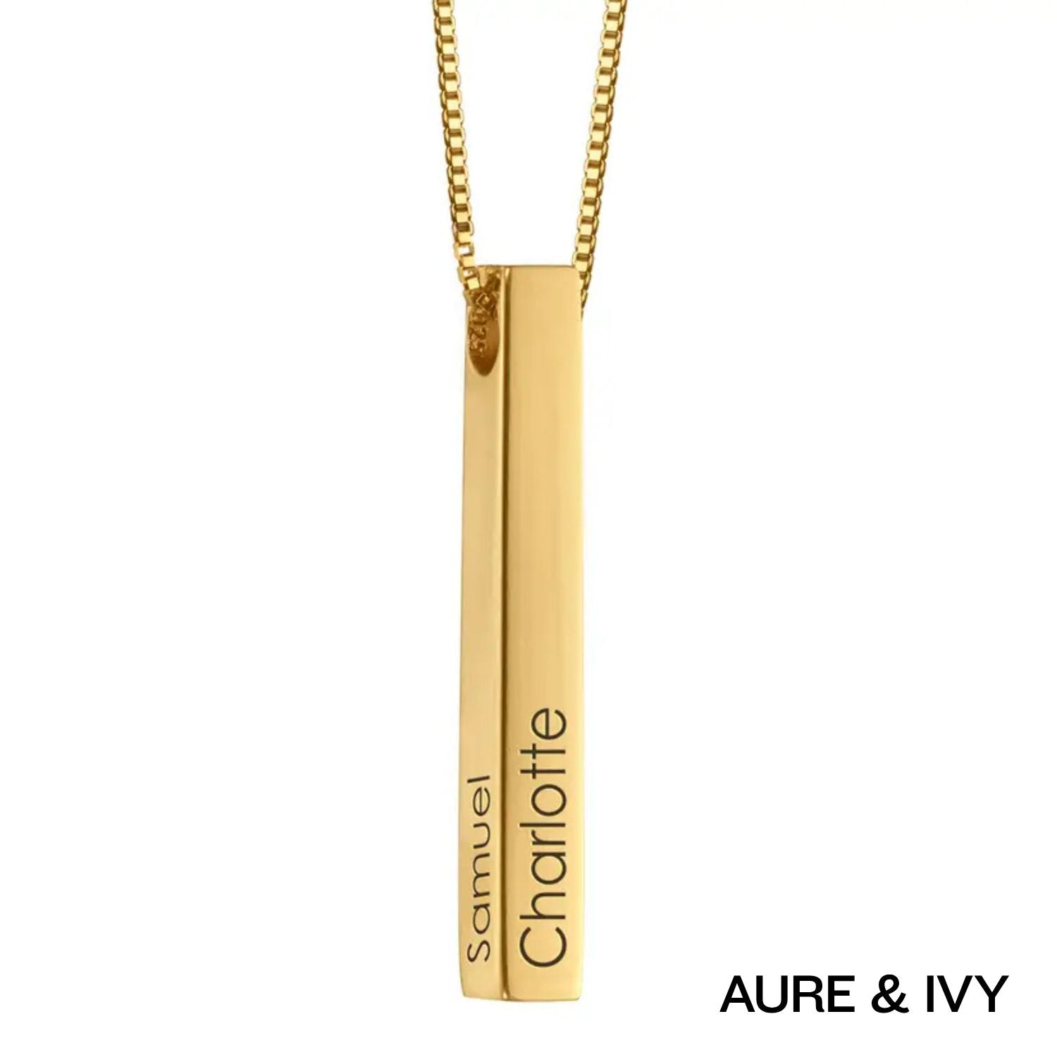 The Atlas Bar Necklace